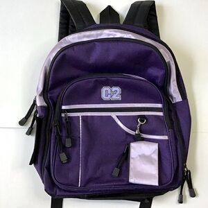 Vintage Limited Too Y2K Backpack Dark Purple 16” Excellent Condition Like-New
